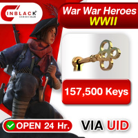 War War Heroes (VVVVH WW II) - 157500 Key Top up UID By Inblackm Open 24 hr.
