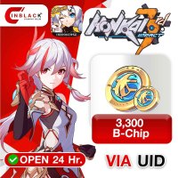 Honkai Impact 3 ASIA - 3,300 B-Chips via UID by Inblackm open 24 hr.