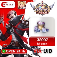 Mobile Legends: Adventure - 32997  M-cash Top up UID by Inblackm open 24 hr.