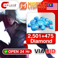 Mobile Legends: Bang Bang (Malaysia) - 2976 Diamond Top up UID By Inblackm Open 24 hr.