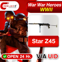 War War Heroes (VVVVH WW II)  - Star Z45 Top up UID By Inblackm open 24 hr.