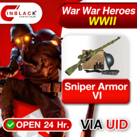 War War Heroe (VVVVH WW II) - Sniper Armor VI Top up UID by Inblackm open 24 hr.