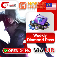 Mobile Legends: Bang Bang (Malaysia) - Weekly Diamond Pass Top up UID By Inblackm Open 24 hr.