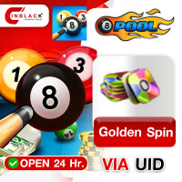 8 Ball Pool (GL) - Golden Spin 0.99$ Top up UID By Inblackm Open 24 hr.