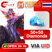 Mobile Legends: Bang Bang (TH) - 50 + 50 Diamonds  (Limit 1 time / ID) Top up UID By Inblackm Open 24 hr.