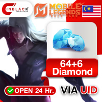 Mobile Legends: Bang Bang (Malaysia) - 70 Diamond Top up UID By Inblackm Open 24 hr.