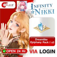 Infinity Nikki - Dreamlike Epiphany Pack I x3  (1.49$) Top up via LOGIN By Inblack Open 24 hr.