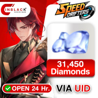 Garena Speed Drifters (SEA) - 31450 Diamonds Top up UID By Inblackm Open 24 hr.