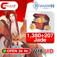 Revelation M (SEA) - 1380+207 Jade Top up UID By Inblackm Open 24 hr.