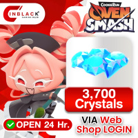 CookieRun OvenSmash (SEA) - 3700 Crystals Top up Web Shop LOGIN By  Inblackm Open 24 hr.