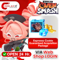 CookieRun OvenSmash (SEA) - Espresso Cookie Guaranteed Acquisition Package Top up Web Shop LOGIN By Inblackm Open 24 hr.