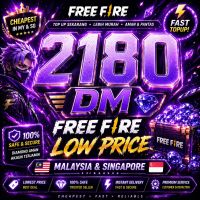 FreeFire 2180 Diamond (MY✅,SG✅, PH✅,EUR✅, CAMBODIA✅)