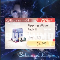 Love and Deepspace - Rippling Wave Pack II $5 (LOGIN METHOD) **Need Account & Password to login**