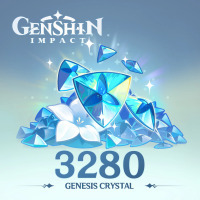 Genshin Impact - 3280+600 Genesis Crystals $50 (LOGIN METHOD) **Need Account & Password to login**