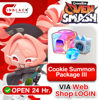 CookieRun OvenSmash (SEA) - Cookie Summon Package III Top up Web Shop LOGIN By Inblackm Open 24 hr.