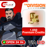 The Division Resurgence (GL) - 1650 Premium Credits 24.99$ Top up UID By Inblackm Open 24 hr.