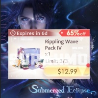 Love and Deepspace - Rippling Wave Pack IV $13 (LOGIN METHOD) **Need Account & Password to login**