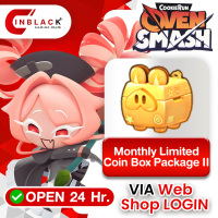 CookieRun OvenSmash (SEA) - Monthly Limited Coin Box Package II Top up Web Shop LOGIN By Inblackm Open 24 hr.