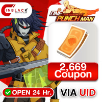 One Punch Man: The Strongest - 2669 Coupon Top up UID By Inblackm Open 24hr.