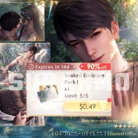 Love and Deepspace - Soaked Embrace Pack I FULL $2.5 (LOGIN METHOD) **Need Account & Password to login**