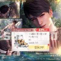 Love and Deepspace - Soaked Embrace Pack VIII $55 (LOGIN METHOD) **Need Account & Password to login**