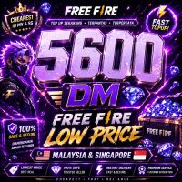 Free Fire 5600 Diamond (MY✅,SG✅, PH✅,EUR✅, CAMBODIA✅)