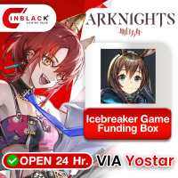 Arknights - Icebreaker Game Funding Box 9.99 $ Top Up VIA Yostar By Inblack Open 24 hr.