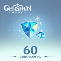 Genshin Impact - 60 Genesis Crystals $1 (LOGIN METHOD) **Need Account & Password to login**