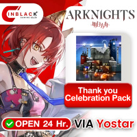 Arknights - Thank you Celebration Pack 49.99 $ Top Up VIA Yostar By Inblack Open 24 hr.