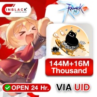Ragnarok M: Classic (SEA) - 144 M + 16 M Thousand 199.99$ Top up UID By Inblack Open 24 hr.