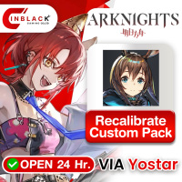 Arknights - Recalibrate Custom Pack 14.99 $ Top Up VIA Yostar By Inblack Open 24 hr.