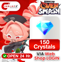 CookieRun OvenSmash (SEA) - 150 Crystals Top up Web Shop LOGIN By  Inblackm Open 24 hr.