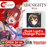 Arknights - Duck Lord's Change Purse 6.99 $ Top Up VIA Yostar By Inblack Open 24 hr.