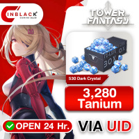TOWER OF FANTASY (GL) - 3280 Tanium + 530 Dark Crystal 49.99$ Top up UID By Inblackm Open 24 hr.