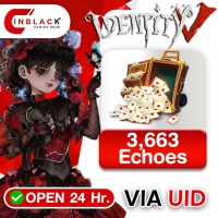 Identity V(GL) - 3663 Echoes 49.99$ Top up UID By Inblackm Open 24 hr.