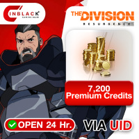 The Division Resurgence (GL) - 7200 Premium Credits 99.99$ Top up UID By Inblackm Open 24 hr.