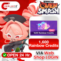 CookieRun OvenSmash (SEA) - 1600 Rainbow Credits Top up Web Shop LOGIN By Inblackm Open 24 hr.