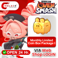 CookieRun OvenSmash (SEA) - Monthly Limited Coin Box Package I Top up Web Shop LOGIN By Inblackm Open 24 hr.