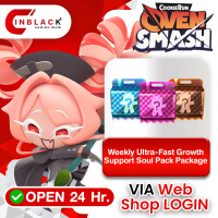 CookieRun OvenSmash (SEA) - Weekly Ultra-Fast Growth Support Soul Pack Package Top up Web Shop LOGIN By Inblackm Open 24 hr.