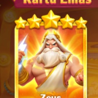 Card ZEUS - Higgs Domino Island HDI / Higgs Game Island HGI - Fast Delivery (Pengiriman Kilat) & Trusted