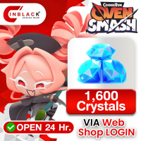 CookieRun OvenSmash (SEA) - 1600 Crystals Top up Web Shop LOGIN By  Inblackm Open 24 hr.