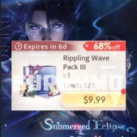 Love and Deepspace - Rippling Wave Pack III $10 (LOGIN METHOD) **Need Account & Password to login**
