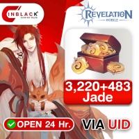 Revelation M (SEA) - 3220+483 Jade Top up UID By Inblackm Open 24 hr.