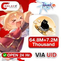 Ragnarok M: Classic (SEA) - 64.8 M + 7.2 M Thousand 89.99$ Top up UID By Inblack Open 24 hr.