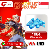 Mobile Legends: Bang Bang (Singapore) -  1084 Diamonds Top up UID By Inblackm Open 24 hr.