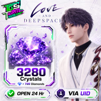 Love and Deepspace  - 3280 Crystals+720 Diamonds-Fast Delivery-Open 24 hr - UID