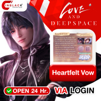 Love and Deepspace -  Heartfelt Vow (14.99$) Top up via LOGIN By Inblack Open 24 hr.