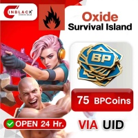Oxide: Survival Island (GL) - 75 BP Coins 14.99$ Top up Uid By Inblackm Open 24 hr.