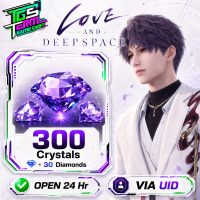 Love and Deepspace  - 300 Crystals+30 Diamonds-Fast Delivery-Open 24 hr - UID