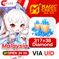 [INSTANT] Magic Chess: Go Go (Malaysia) - 317 + 38 Diamond - Top up UID By Inblackm Open 24 hr.